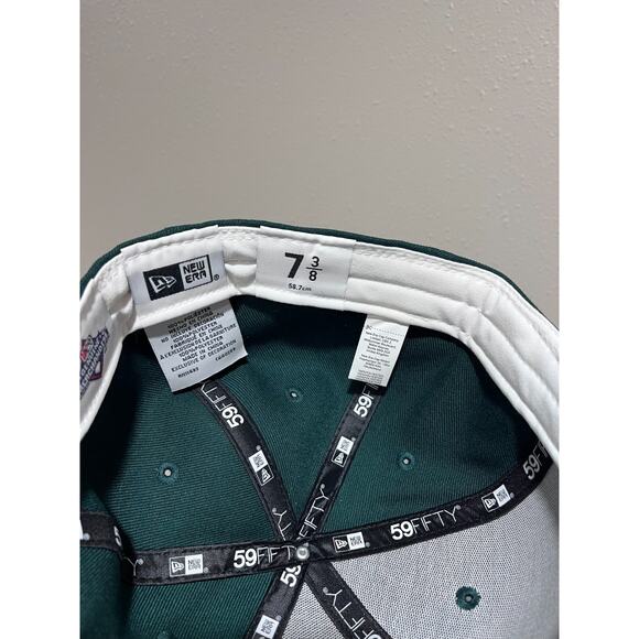 New Era 59FIFTY Tampa Bay Devil Rays Hat Size 7 3/8 Tie Dye Brim Fitted Cap MLB - Picture 4 of 5